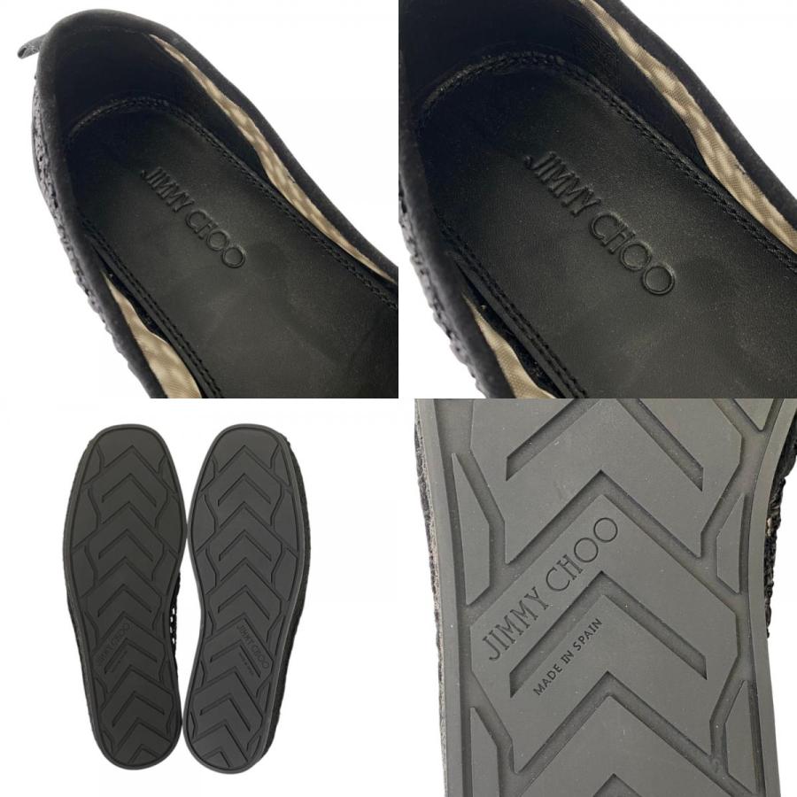 JIMMY CHOO（ジミーチュウ） 新品同様 メッシュ エスパドリーユ