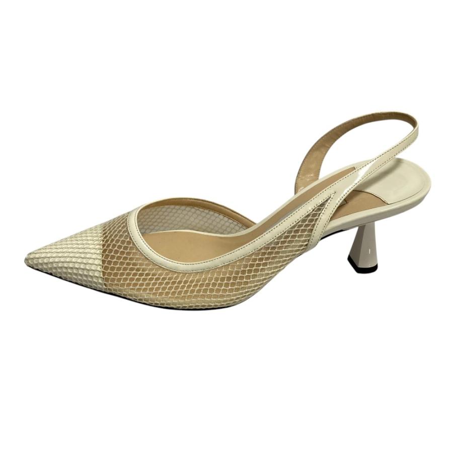 JIMMY CHOO（ジミーチュウ） 良品 メッシュ スリングバックパンプス