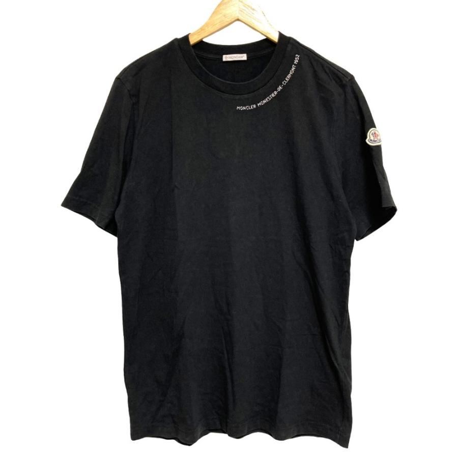 SALE‼️新品未使用‼️MONCLER ⭐︎Tシャツ 黒⭐︎S MONCLER（モンクレール） 美品 24SS MONCLER SS T-SHIRT 3D LOGO T