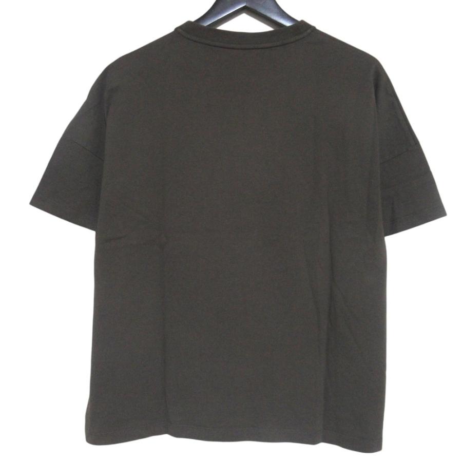 美品 クリーニング済 LOEWE ロエベ アナグラムロゴ刺繍 ボクシーフィット 半袖 Tシャツ S359Y22X58 サイズS ブラウン レディース 古着 中古 USED LOEWE（ロエベ） 美品 クリーニング済 アナグラムロゴ刺繍 ボクシー