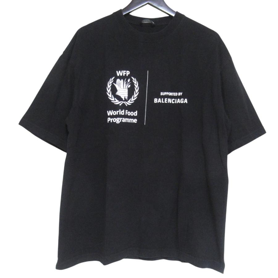 BALENCIAGA（バレンシアガ） WFP ロゴプリント 半袖 Tシャツ 612966 