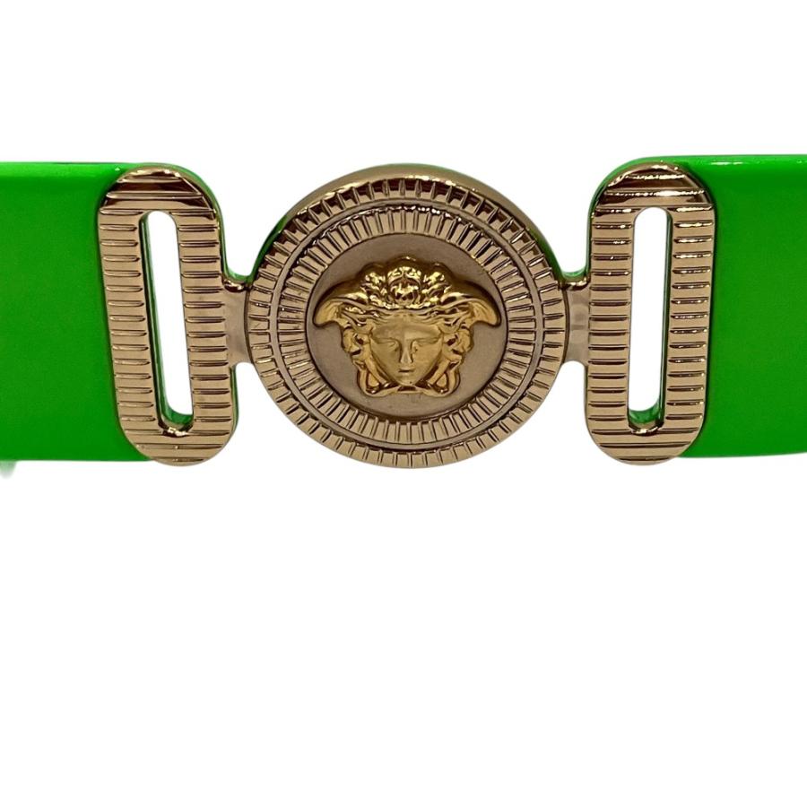 美品 Gianni Versace ジャンニヴェルサーチ メデューサ金具 サングラス 4361 グリーン レディース 古着 中古 USED GIANNI VERSACE 美品 Gianni Versace ジャンニヴェルサーチ メデューサ