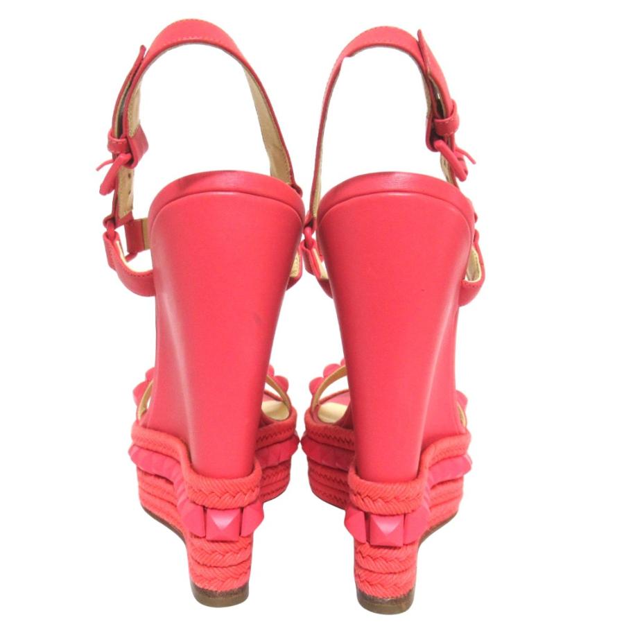 Christian Louboutin（クリスチャンルブタン） 良品 スタッズ ウェッジ
