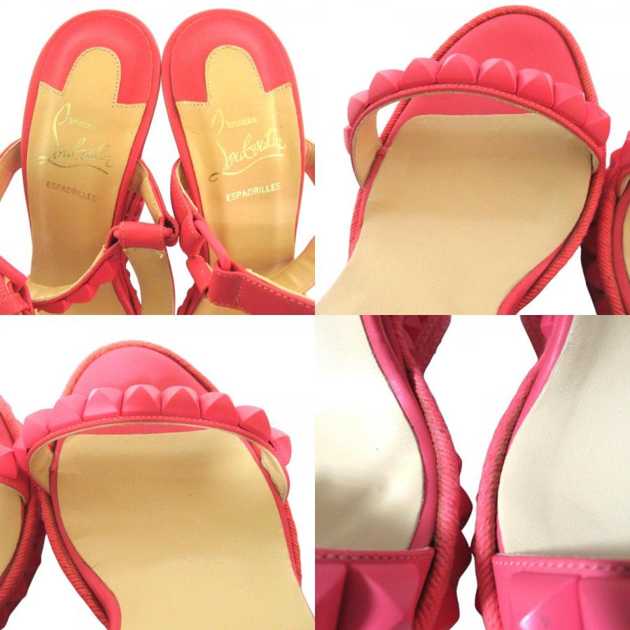 Christian Louboutin（クリスチャンルブタン） 良品 スタッズ ウェッジ