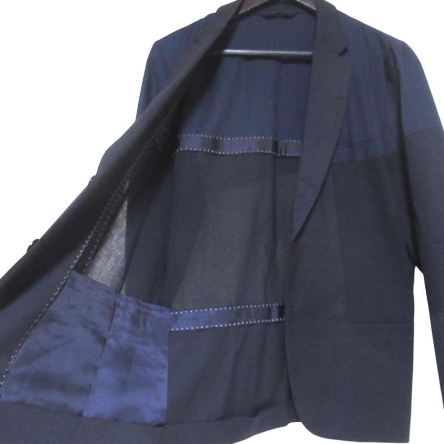 Paul Smith（ポール・スミス） 美品 異素材 切り替え シングル