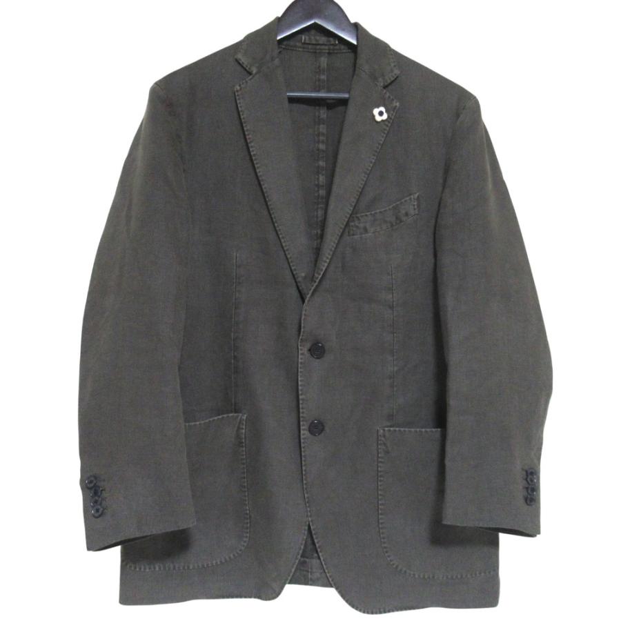 LARDINI（ラルディーニ） 美品 リネン100％ シングル テーラード 