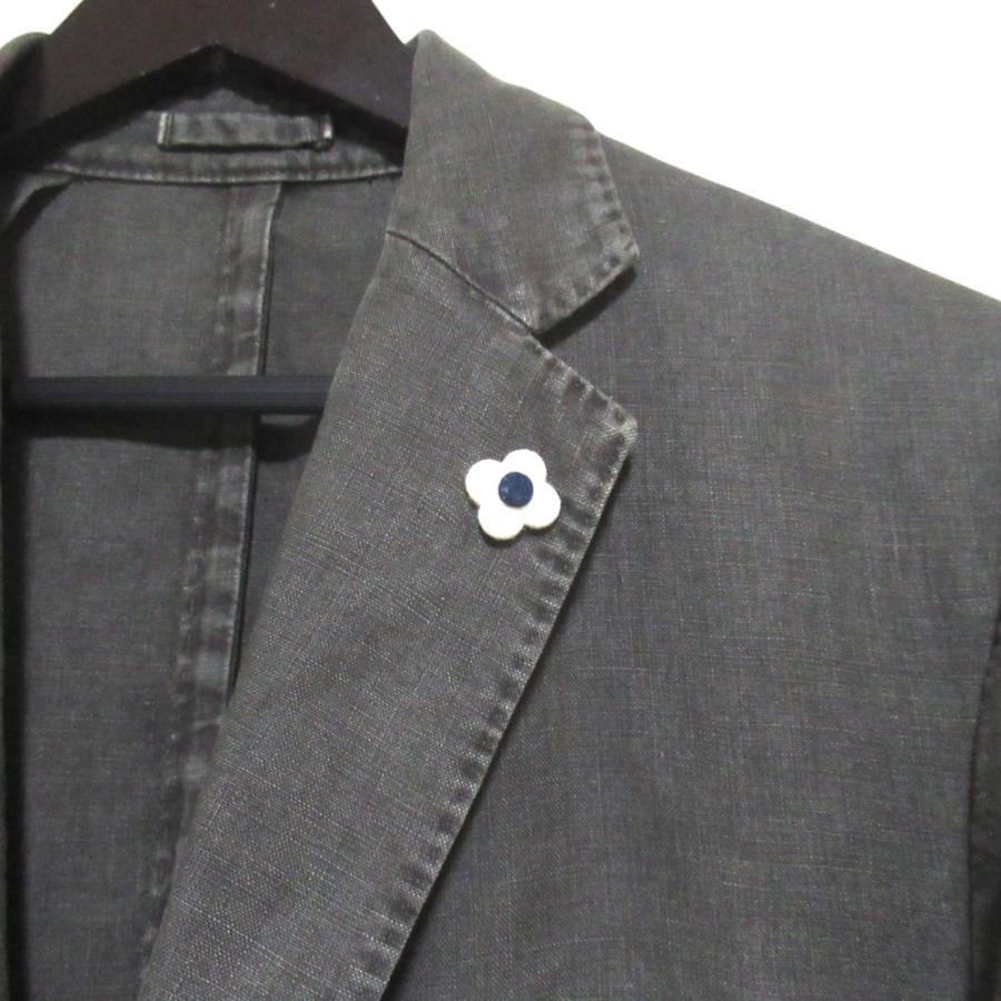 LARDINI（ラルディーニ） 美品 リネン100％ シングル テーラード 