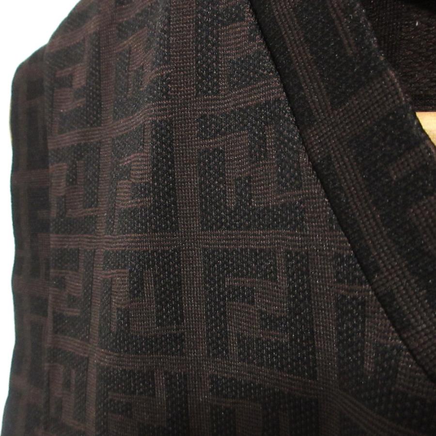 FENDI（フェンディ） 良品 ヴィンテージ ズッカ柄 ストレッチ ひざ上丈