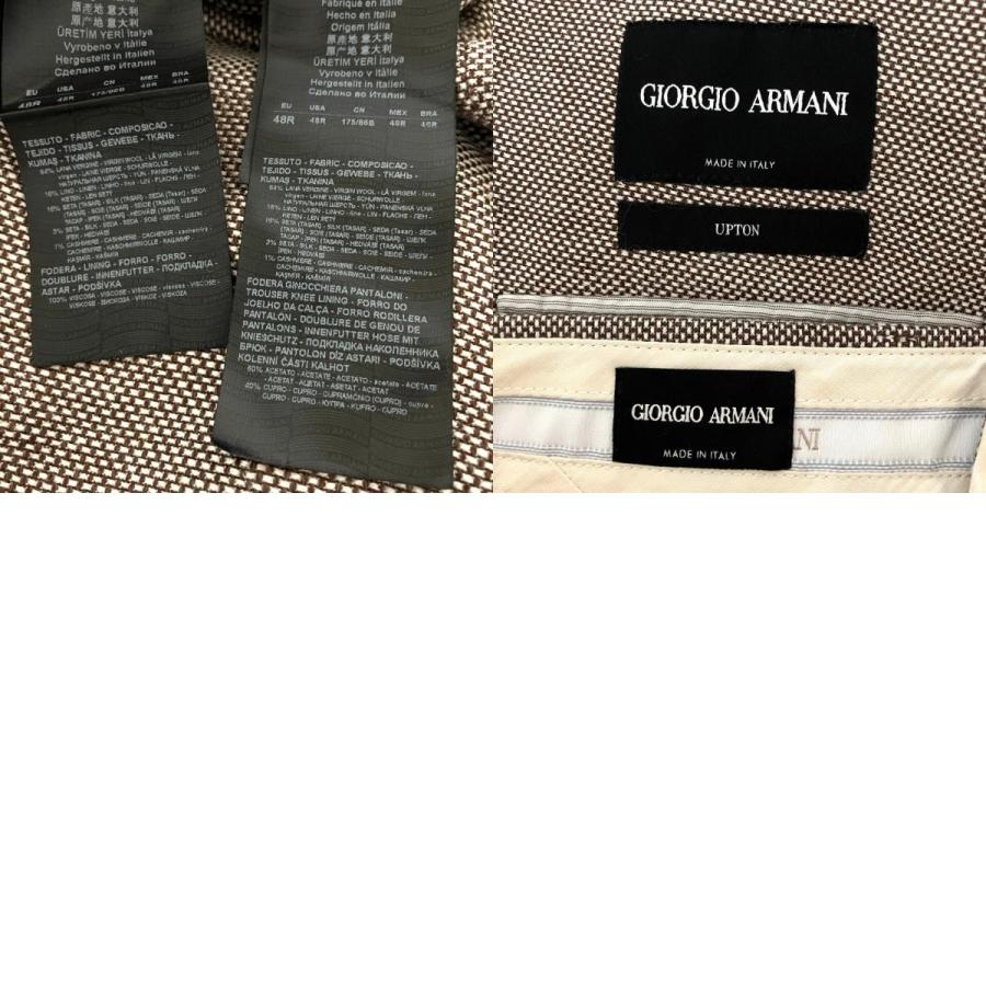 GIORGIO ARMANI 美品 24SS ジョルジオアルマーニ UPTON ウールリネン