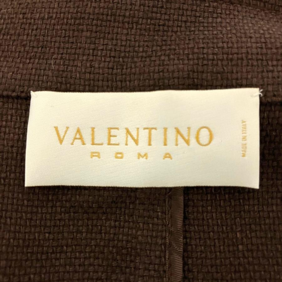Valentino Roma 美品 ヴァレンティノローマ リネンコットン ショート 