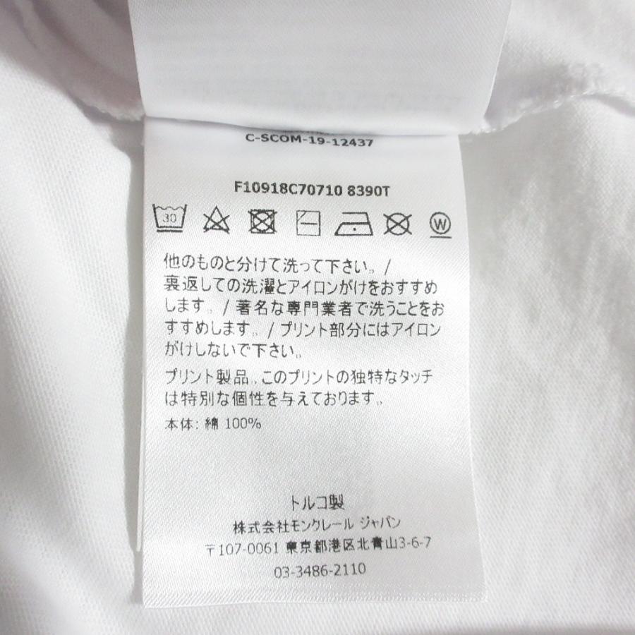 MONCLER（モンクレール） 美品 ロゴラベル 半袖 Tシャツ カットソー