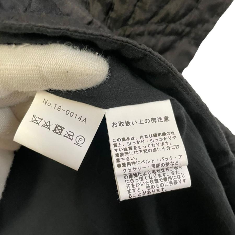 TOWAVASE 2019 シルクキルトローブコート　ブラック fit=scale-down,w=1200