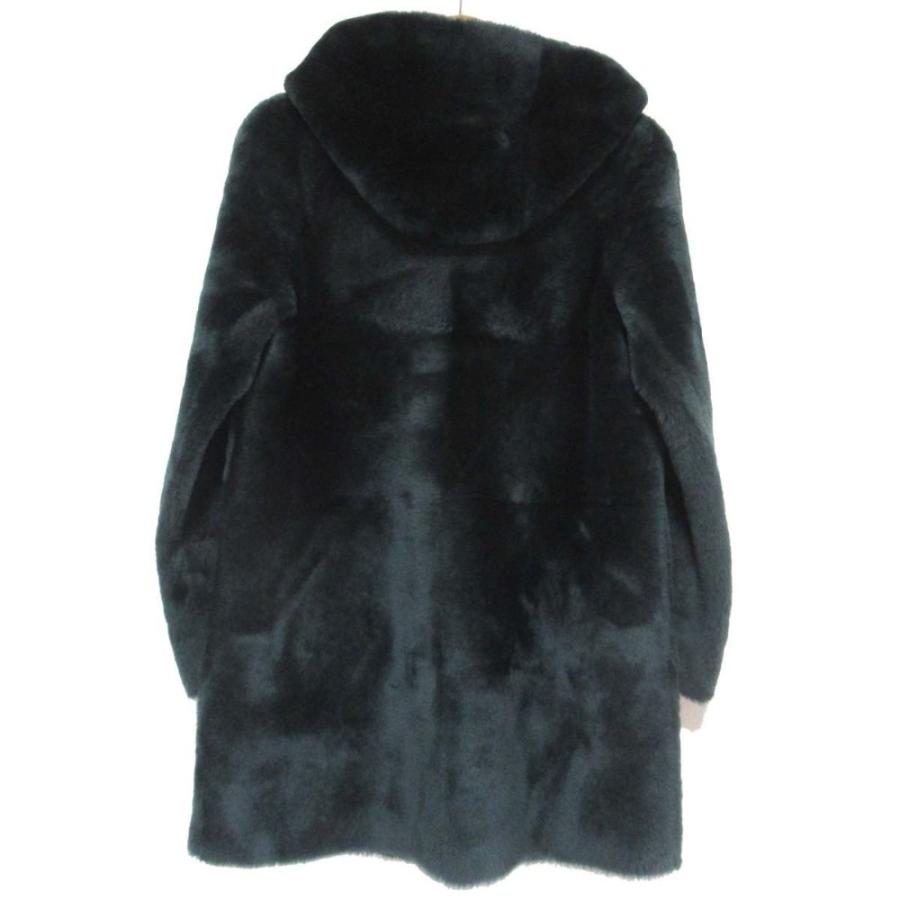 BLANCHA 新品同様 ブランカ シープスキン フーディー ムートンコート