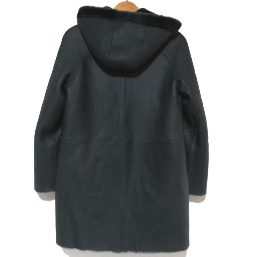 BLANCHA 新品同様 ブランカ シープスキン フーディー ムートンコート