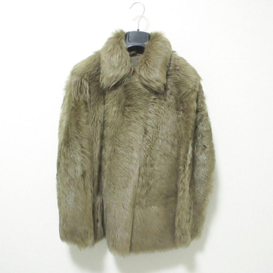 BLANCHA 美品 ブランカ 毛皮 ムートン シープレザー ジャケット