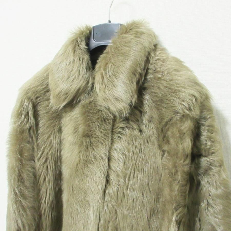 BLANCHA 美品 ブランカ 毛皮 ムートン シープレザー ジャケット