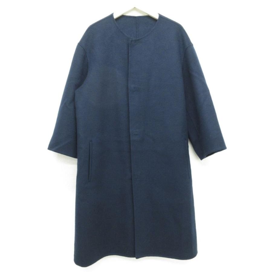 DRAWER（ドゥロワー） 美品 カシミヤ ウール ダブルフェイス ノー