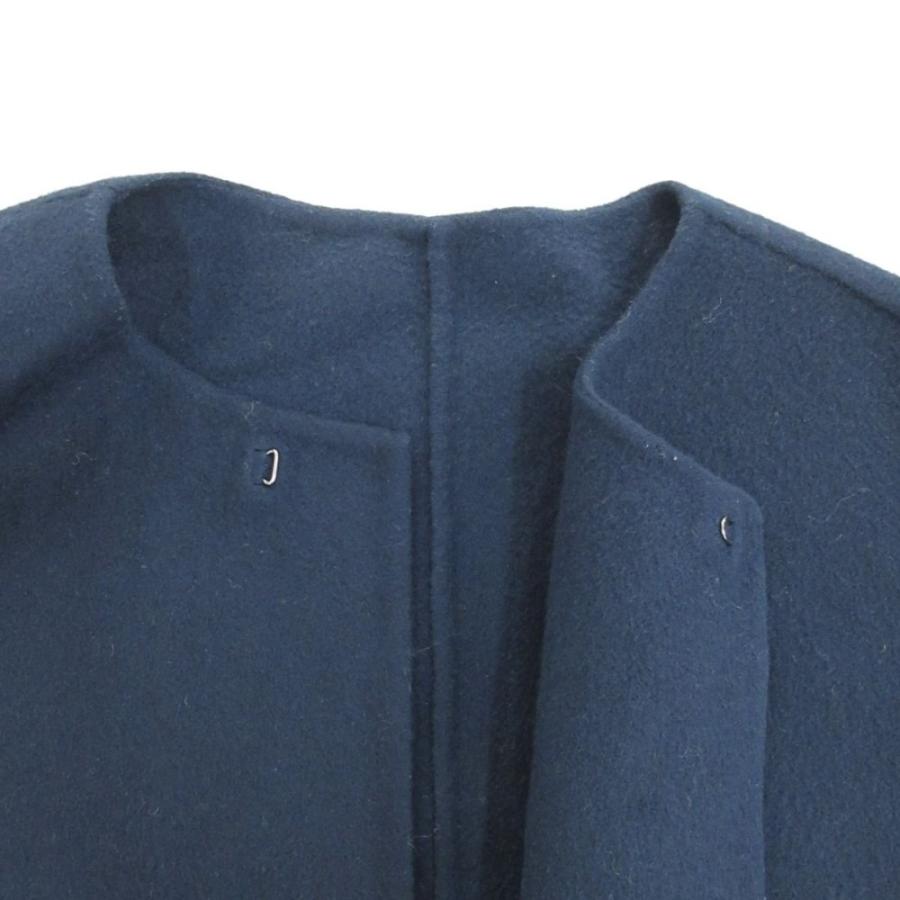 DRAWER（ドゥロワー） 美品 カシミヤ ウール ダブルフェイス ノー