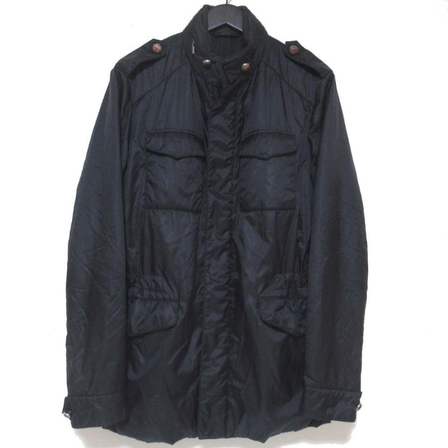 ブリオーニ M-65タイプミリタリージャケット サイズL Brioni（ブリオーニ） 美品 収納フード ナイロン M-65 パデッド