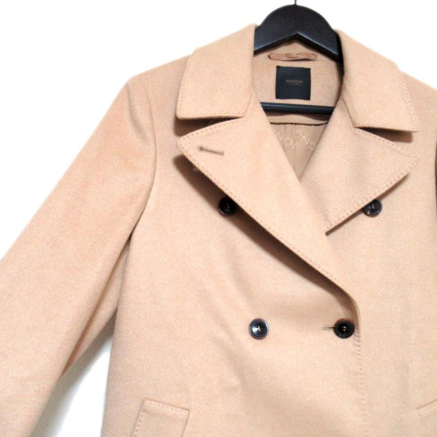 キャメル ダブルブレスト カシミアコート100% 【公式通販】