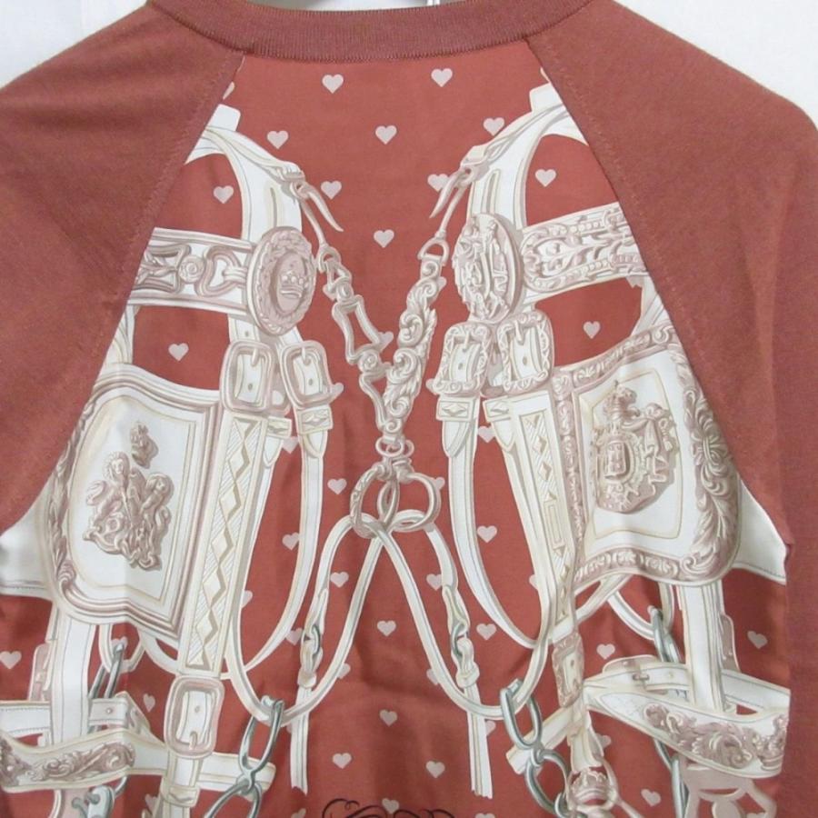 極美品★HERMES★BRIDES DE GALA★ツイルレーヌ★トップス 極美品☆HERMES☆BRIDES DE GALA☆ツイルレーヌ☆トップス