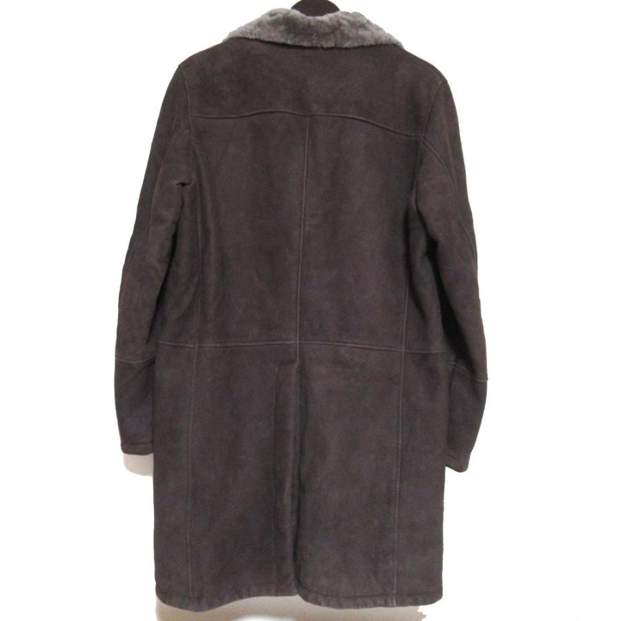 BARBA（バルバ） 美品 ムートンコート チェスターコート 48サイズ 