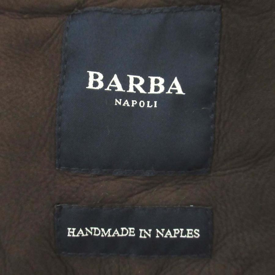 BARBA（バルバ） 美品 ムートンコート チェスターコート 48サイズ 