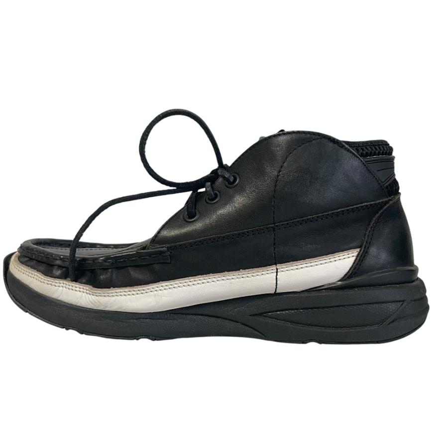 VISVIM ヴァズヴィム ビズビム 黒 ハイカット オールレザー スニーカー visvim（ヴィズヴィム） 良品 ビズビム レザー チャッカブーツ 9 27cm