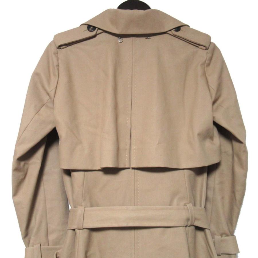 CARVEN（カルヴェン） 美品 ベルテッド シングルトレンチコート ロング