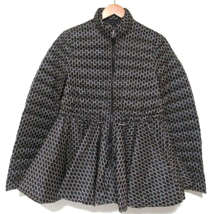 MONCLER 美品 S モンクレール×サカイ POW Aライン フレアヘム ジップ 
