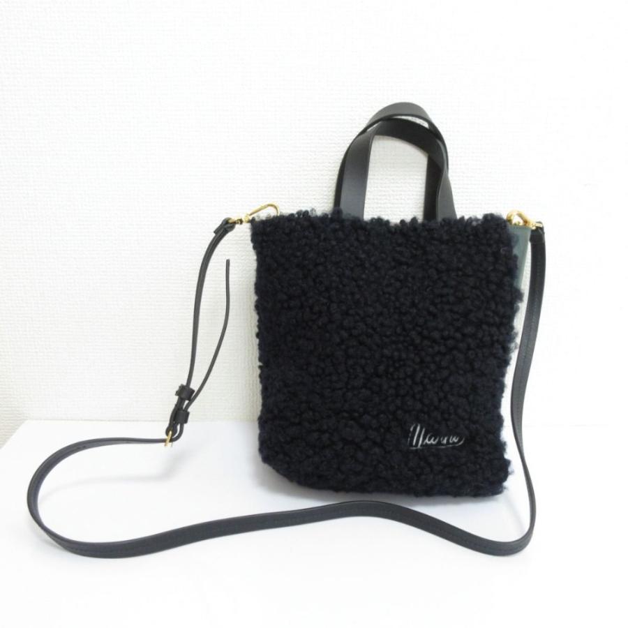 MARNI 美品 21AW マルニ MUSEO SOFT シープスキン&カーフスキン