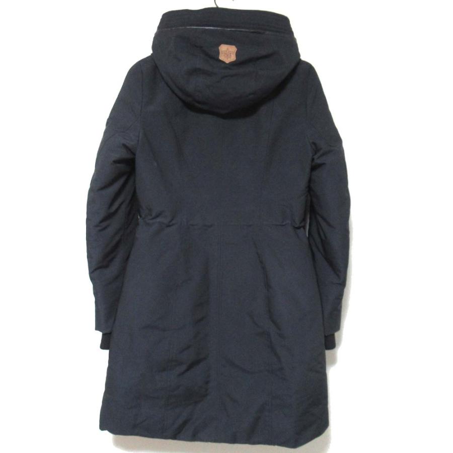 Mackage 美品 マッカージュ レイヤードデザイン レザートリム 