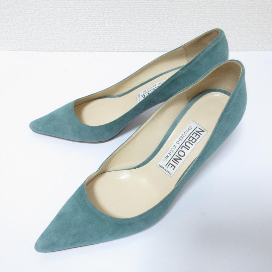 美品 22AW NEBULONI E. ネブローニ スエードレザー ポインテッド