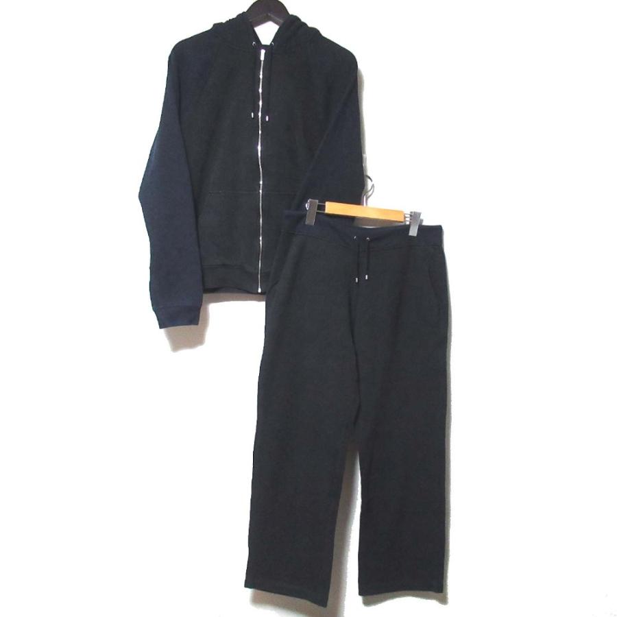 【美品】HERMES　エルメス　フロントジップパーカー　メンズ　ネイビー　L 美品】HERMESエルメスフロントジップパーカーメンズネイビーL