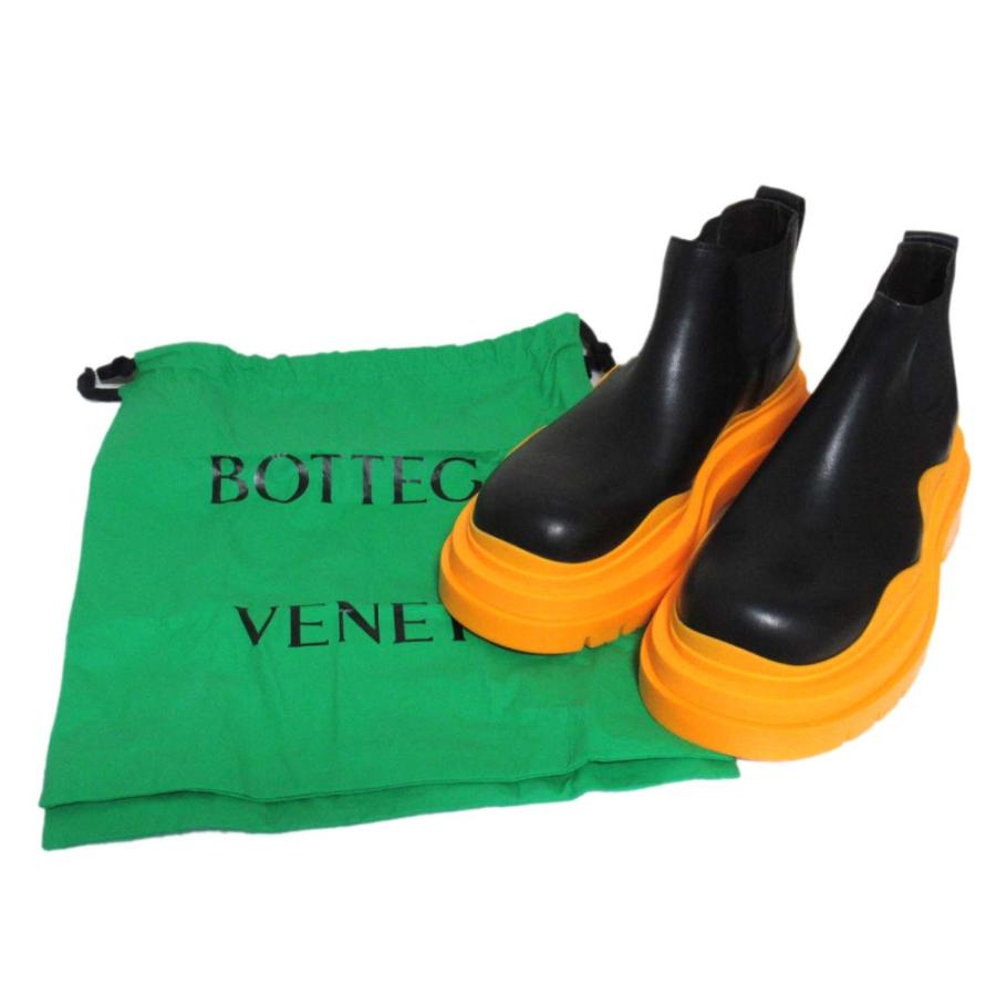 未使用 BOTTEGA VENETA ボッテガヴェネタ タイヤ サイドゴア アンクル