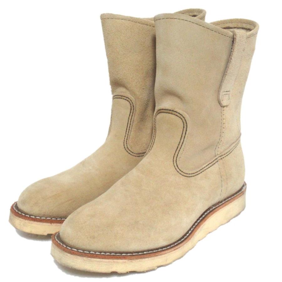 美品 RED WING レッドウィング スエード レザー ペコスブーツ ミドル
