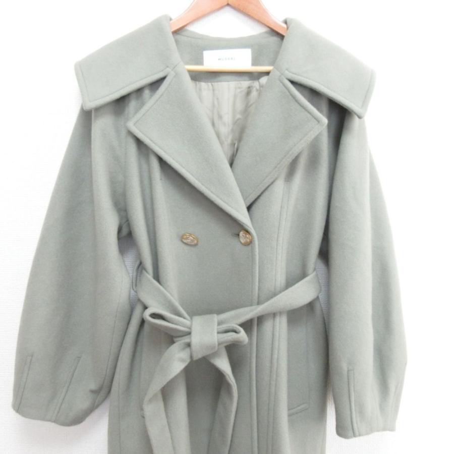 MURAL（ミューラル） 美品 23AW MURRAL Curvy wool coat ボリューム