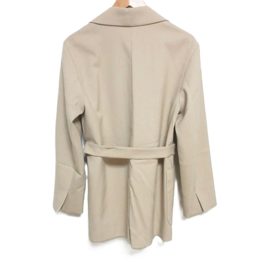未使用 23AW Weekend Max Mara ウィークエンドマックスマーラ MILORD ミロード ベルテッド ウールジャケット コート 34 ベージュ レディース 古着 中古 USED 未使用 23AW Weekend Max Mara ウィークエンドマックスマーラ