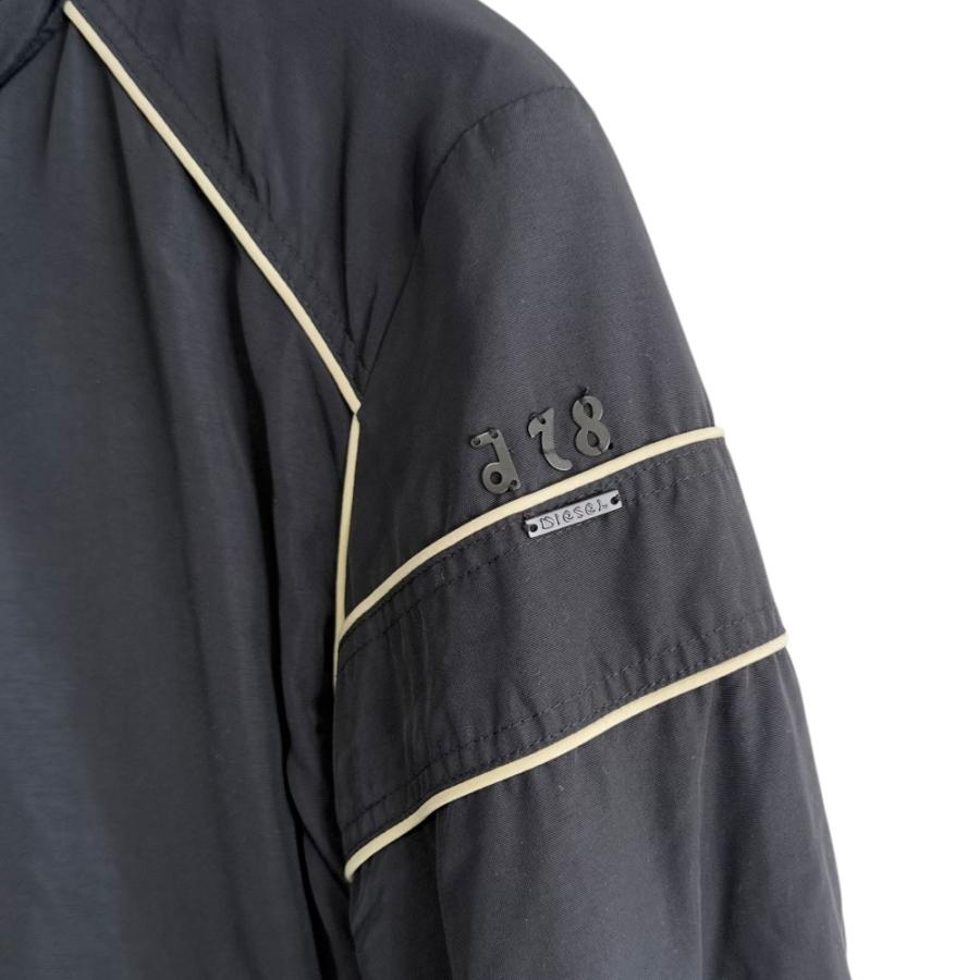 DIESEL（ディーゼル） 美品 ナイロン ジップアップ スタンドカラー