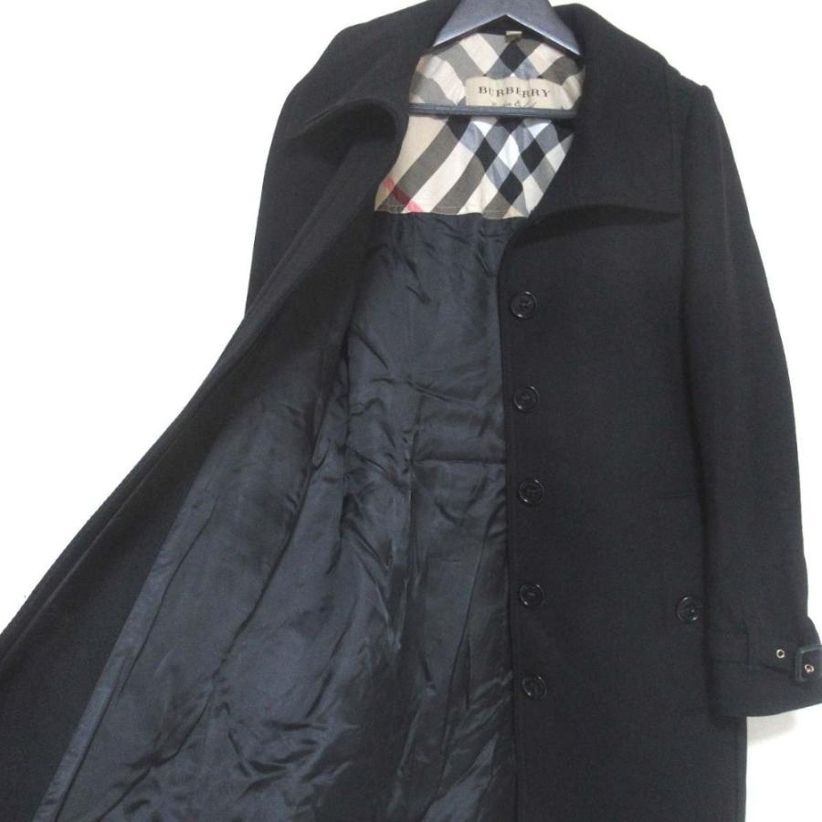 BURBERRY LONDON トレンチコート ノバチェック ブラック UK8 【公式通販】