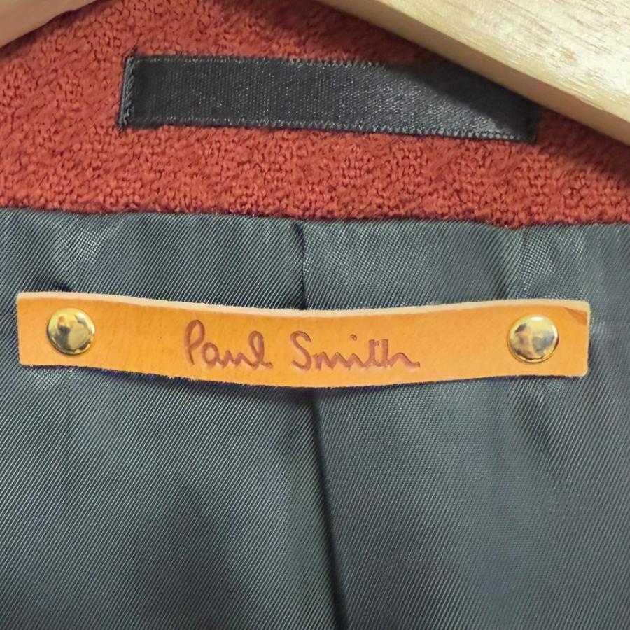 美品 Paul Smith ポールスミス ダブルブレスト チェスターコート S ブラウン系 メンズ 古着 中古 USED Paul Smith（ポール・スミス） 美品 ダブルブレスト チェスターコート
