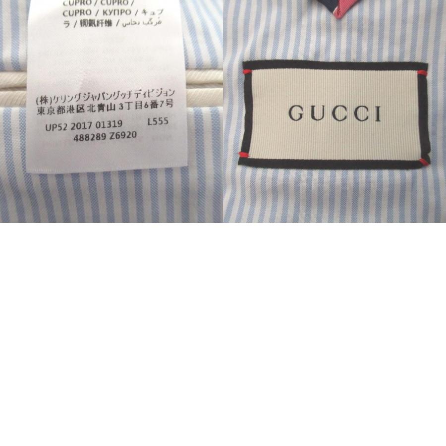 GUCCI（グッチ） 美品 ビー刺繍 ウール カシミヤブレンド シングル