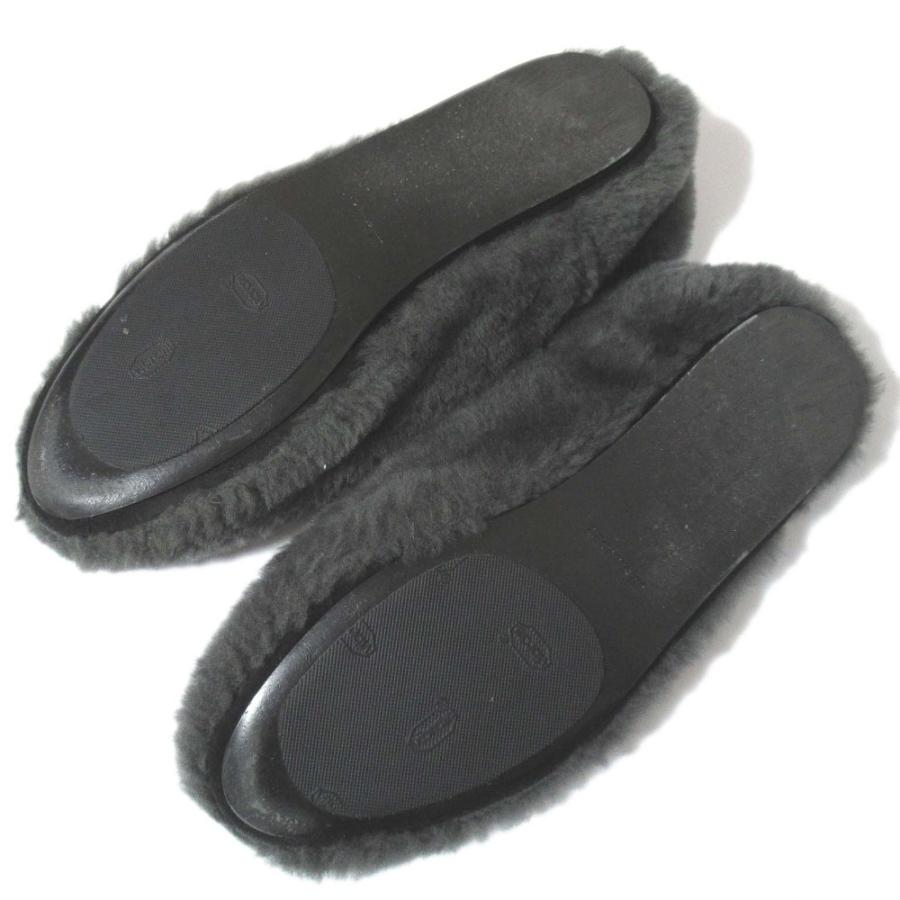 JIL SANDER（ジルサンダー） 美品 ムートンファー スリッポン シューズ