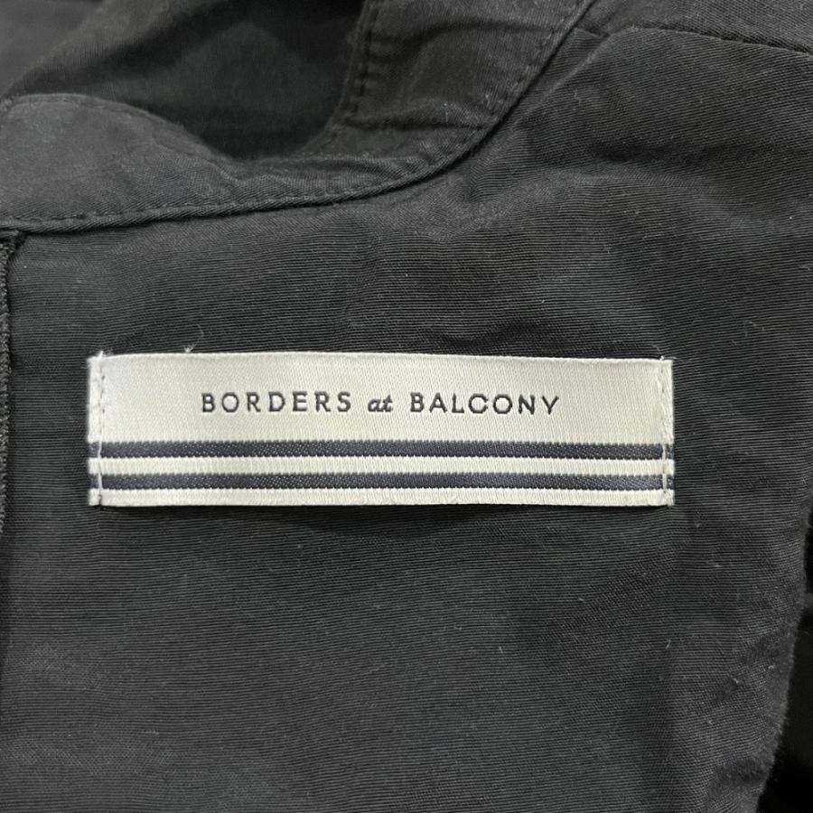 BORDERS at BALCONY 美品 21AW ボーダーズアットバルコニー BACK