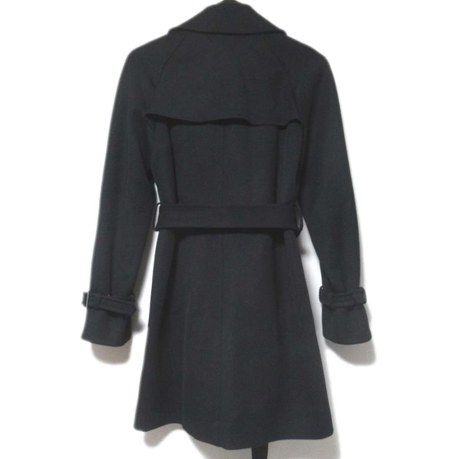 ★美品★イヴサンローラン　ロングジャケット　ノーカラー　40 ツイード　チェック ☆美品☆イヴサンローラン ロングジャケット ノーカラー 40