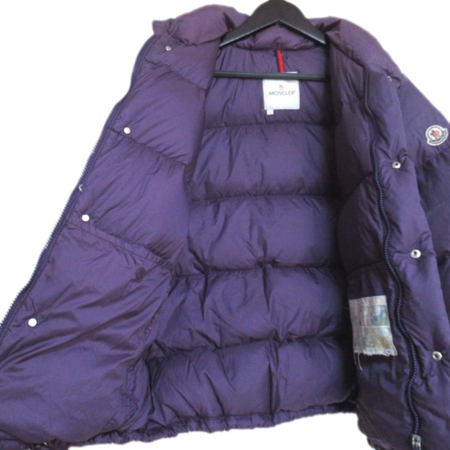 MONCLER VENISE ダウンジャケット パープル 2 MONCLER 良品 モンクレール VENISE ベニス ミニワッペン