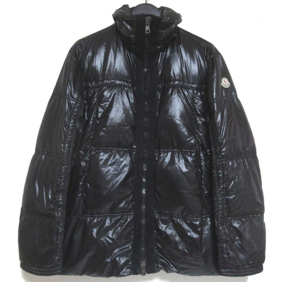MONCLER 良品 モンクレール ミニワッペン ジップアップ ダウン 