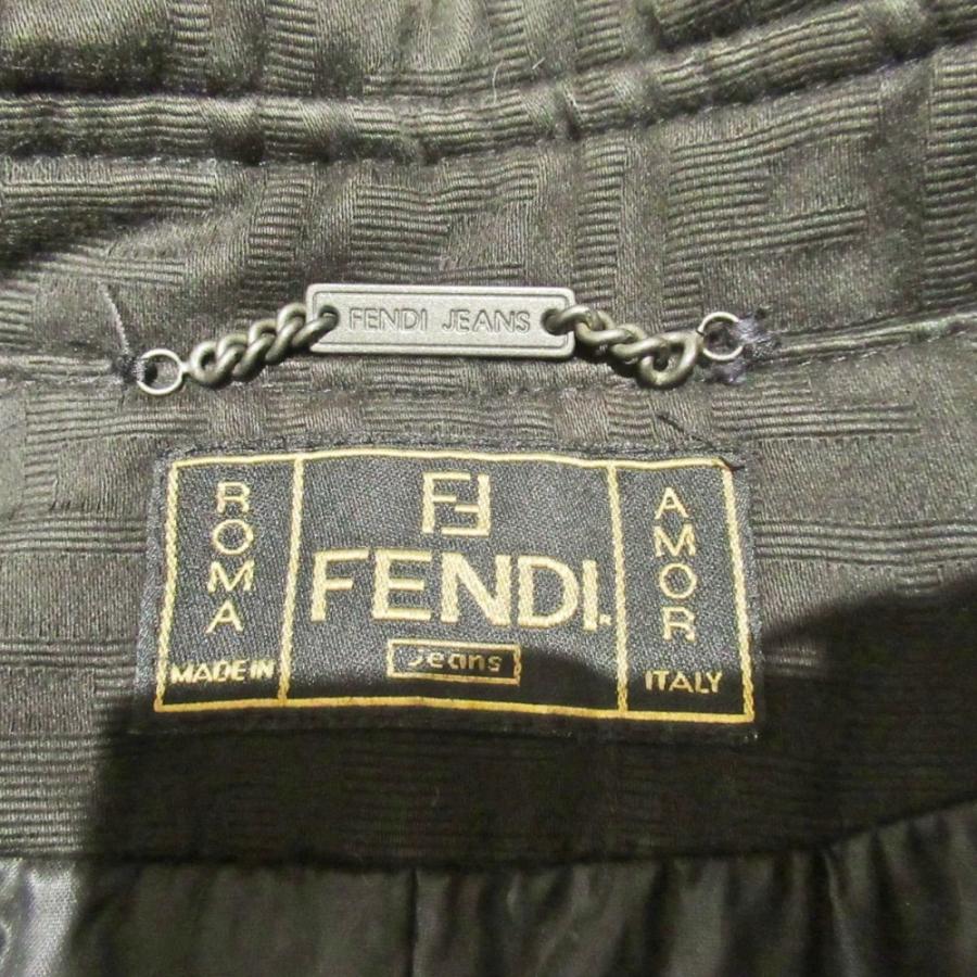 FENDI フェンディ ヴィンテージ ズッカ柄 コットン ロング FENDI フェンディ ヴィンテージ ズッカ柄 コットン ロング