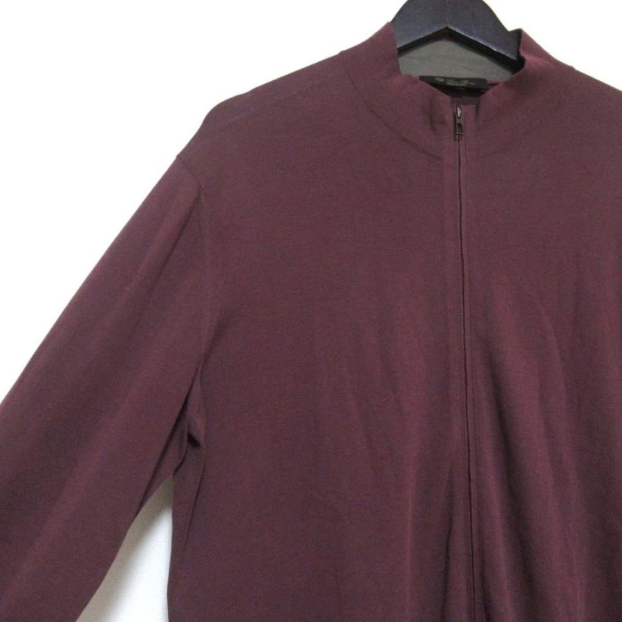 Loro Piana（ロロピアーナ） 美品 ジップアップ スタンドカラー 