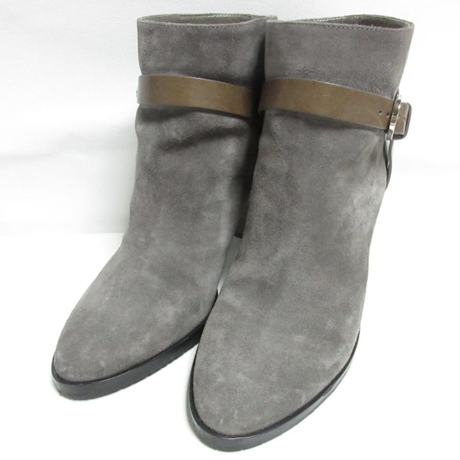 JIMMY CHOO 美品 ジミーチュウ HOSE 80 スエード サドルブーツ  